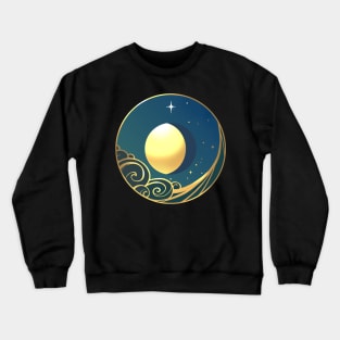 Golden Moons : Gibbous Crewneck Sweatshirt